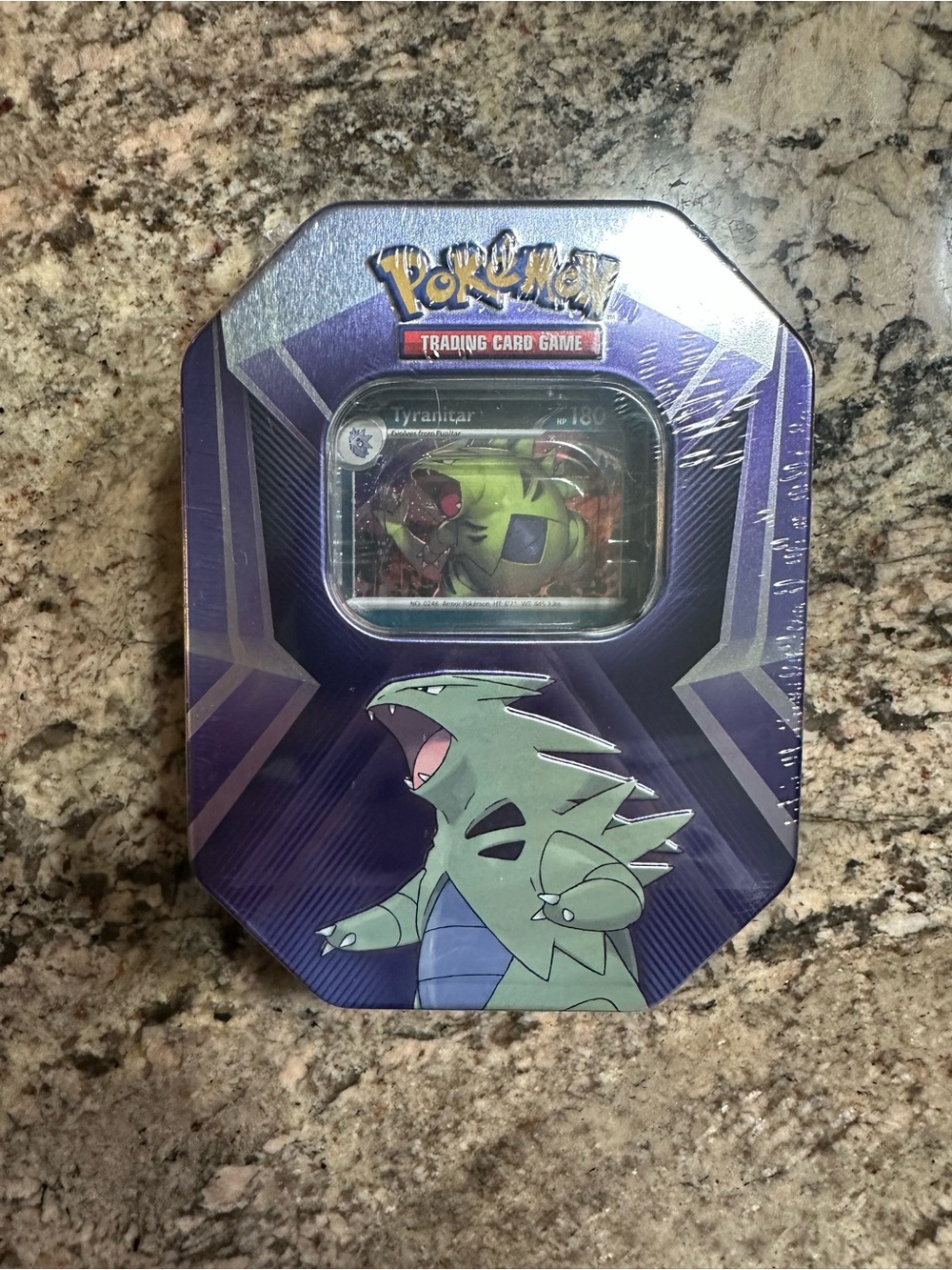 Tranitar  Collectors Tin - Pokemon TCG - Factory Sealed Brand New Rare Hot